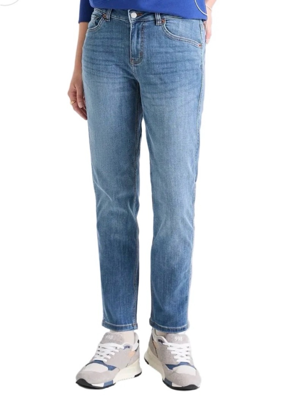 Duer Performance Denim Girlfriend vintage light stoneAnkle-Length Jeans
